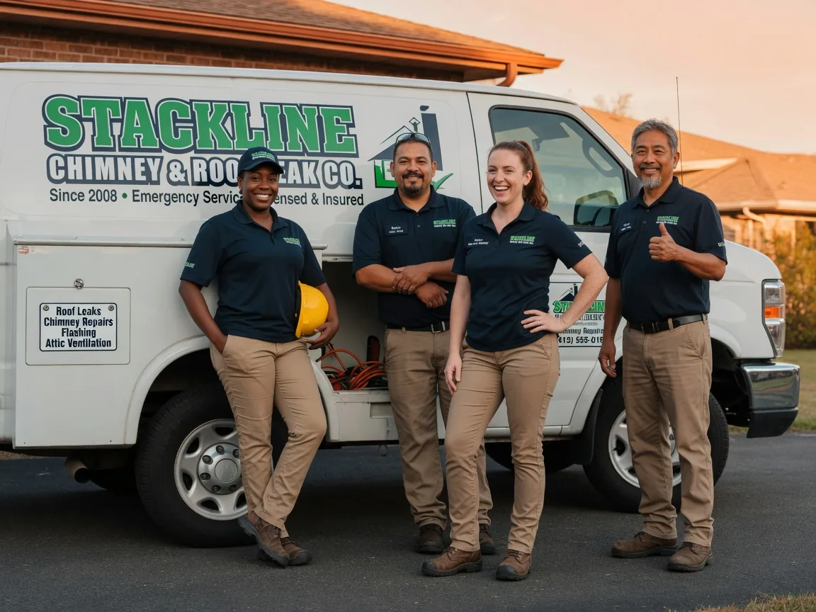 Chimney flashing repair company in Dardanelle, AR